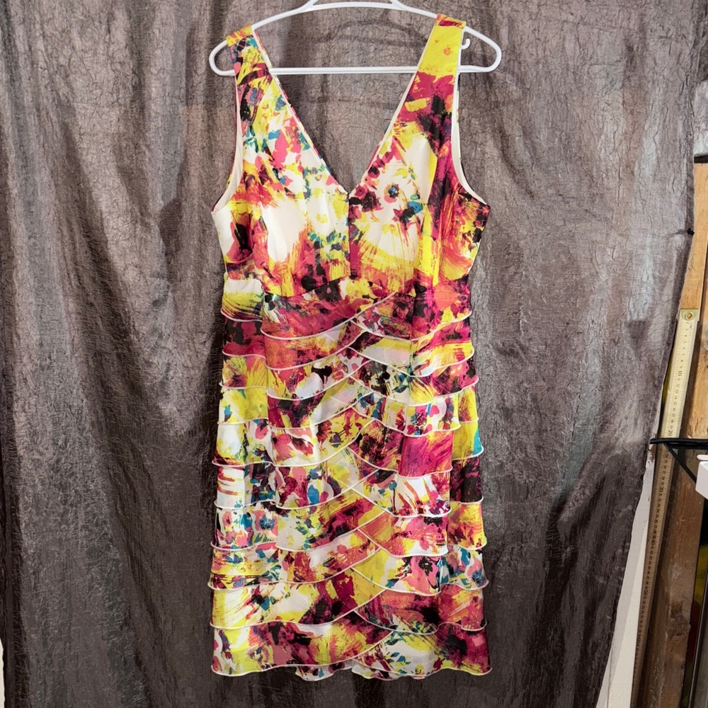 Vibrant Multicolor Sleeveless Dress